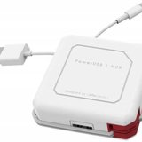 Hub mini USB 2.0 cu 4 porturi alb rosu Allocacoc